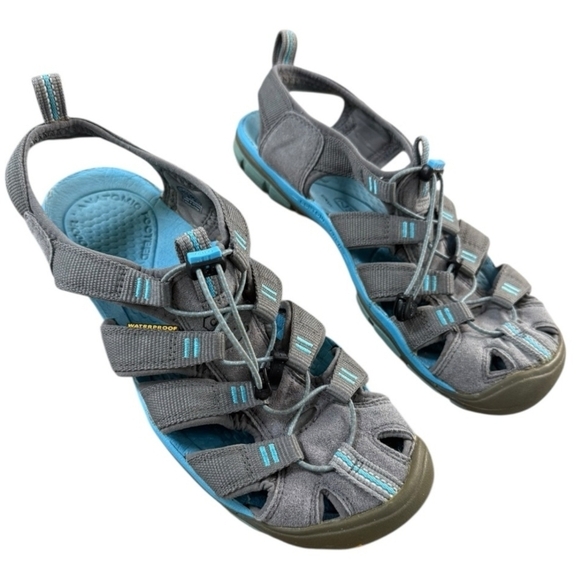 KEEN Clearwater 7.5 38 Wmns CNX Sandals Waterproof Outdoor Hiking All Terrain - Picture 3 of 12